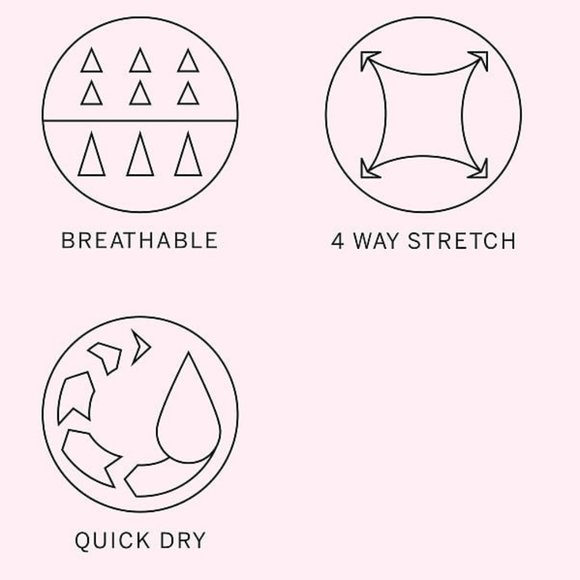 VS 2 Essential Capri Leggings Tornado Heather Gray Workout Cute 20” Inseam NWT - Picture 10 of 10